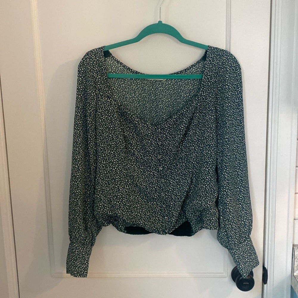 Abercrombie & Fitch-Cropped Top-Large